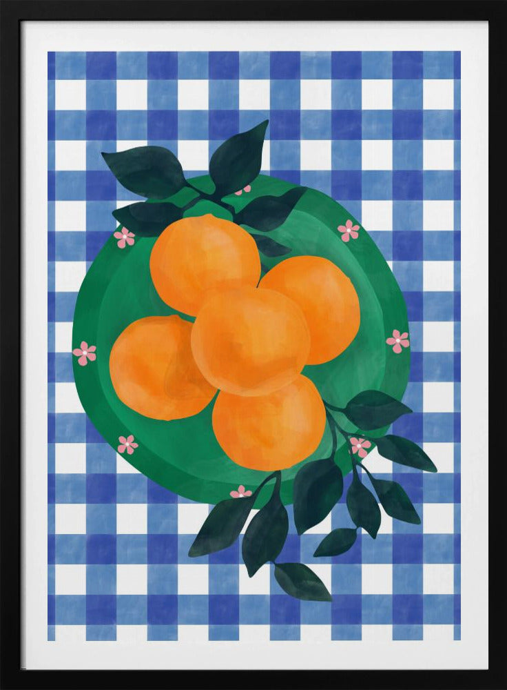 Rutig Citrusberlock | Poster