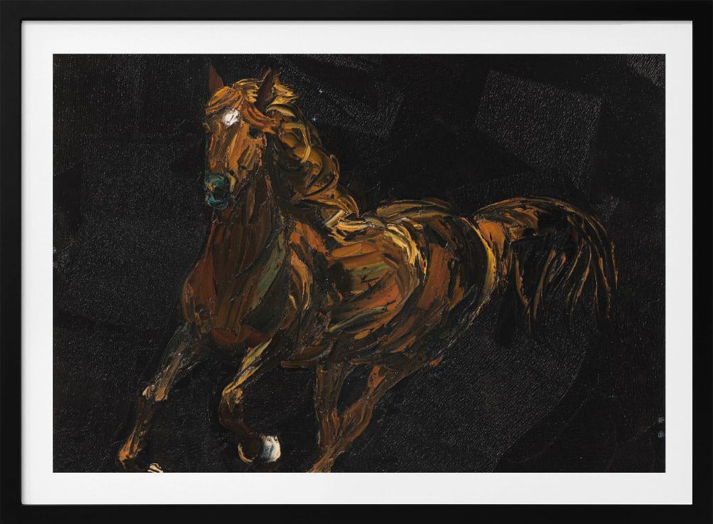 Ein braunes Pferd | Poster