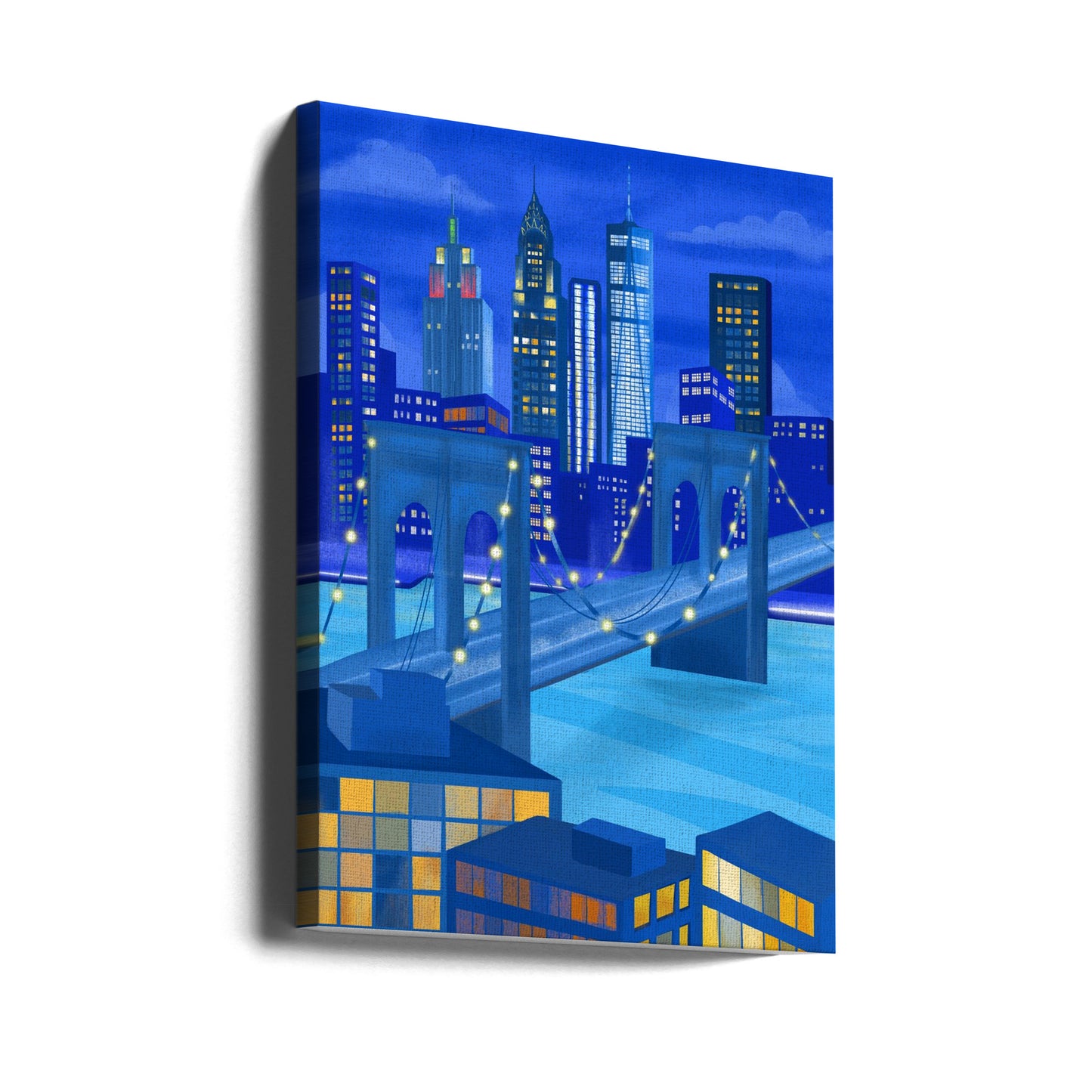 New York la nuit | Tableaux sur Toile