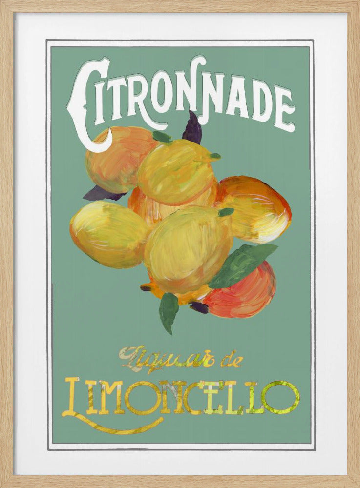 Citronnad Limoncello | Affisch