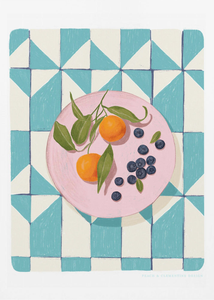 Pandc Citrus och Bär | Poster