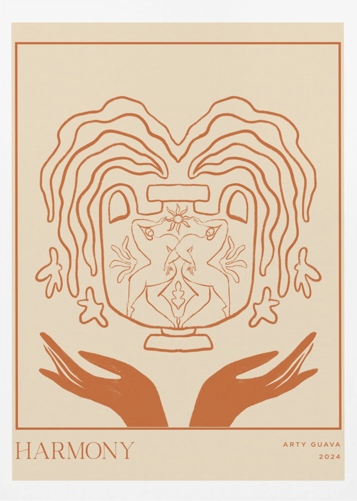Vessel Collection : Harmony (LineArt) | Poster