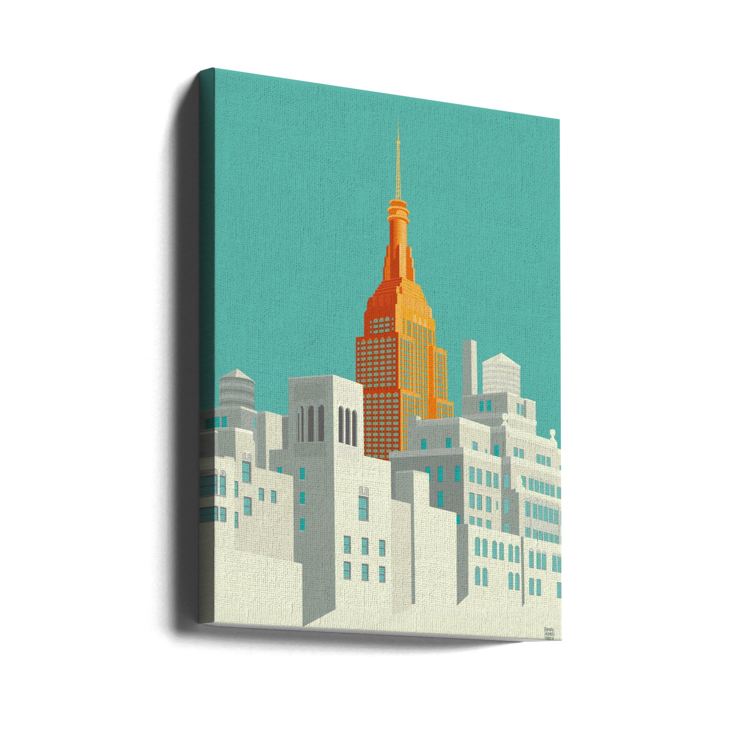 Vista di New York dalla Highline | Stampe su Tela