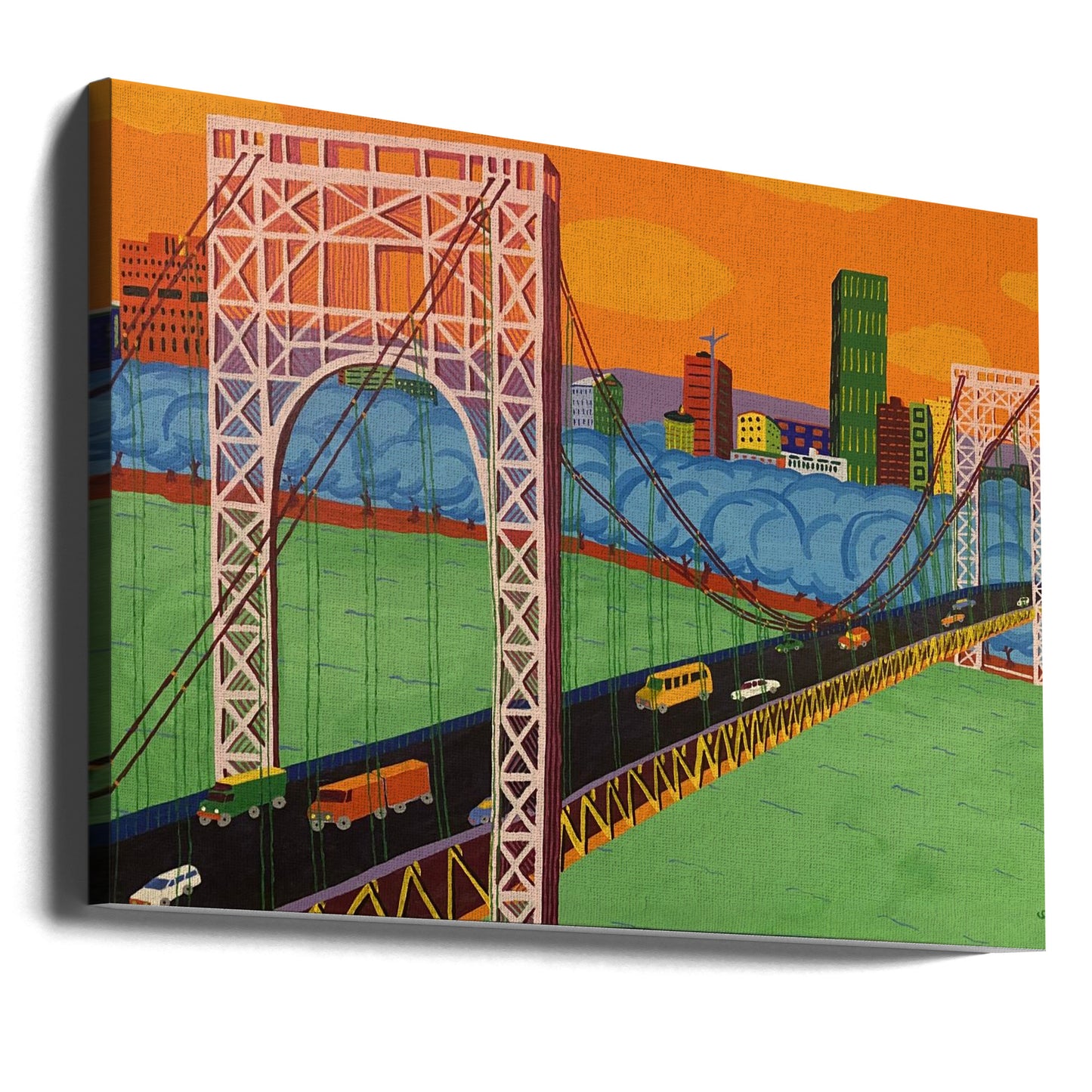 Ponte George Washington | Stampe su Tela