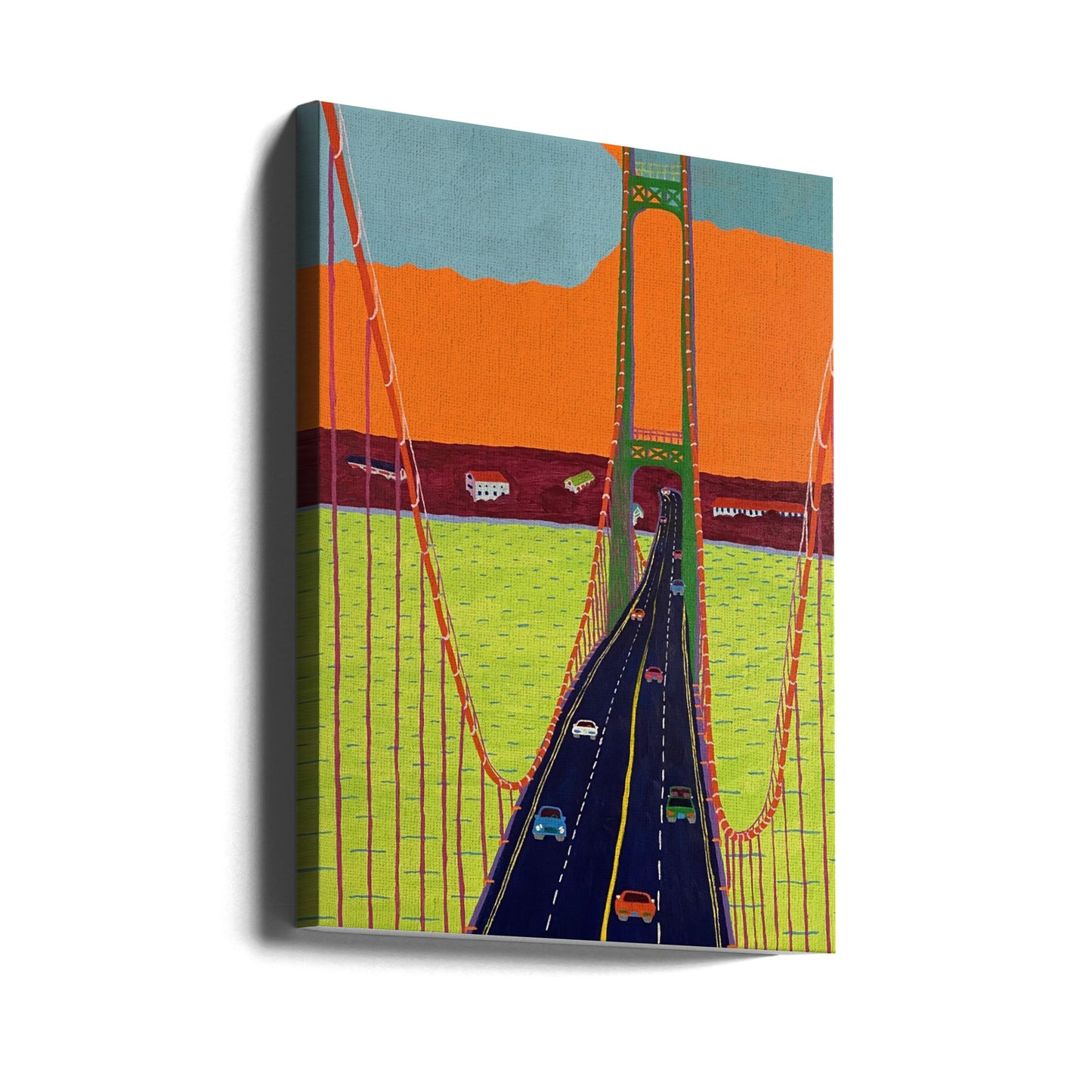 Ponte Mackinac | Stampe su Tela