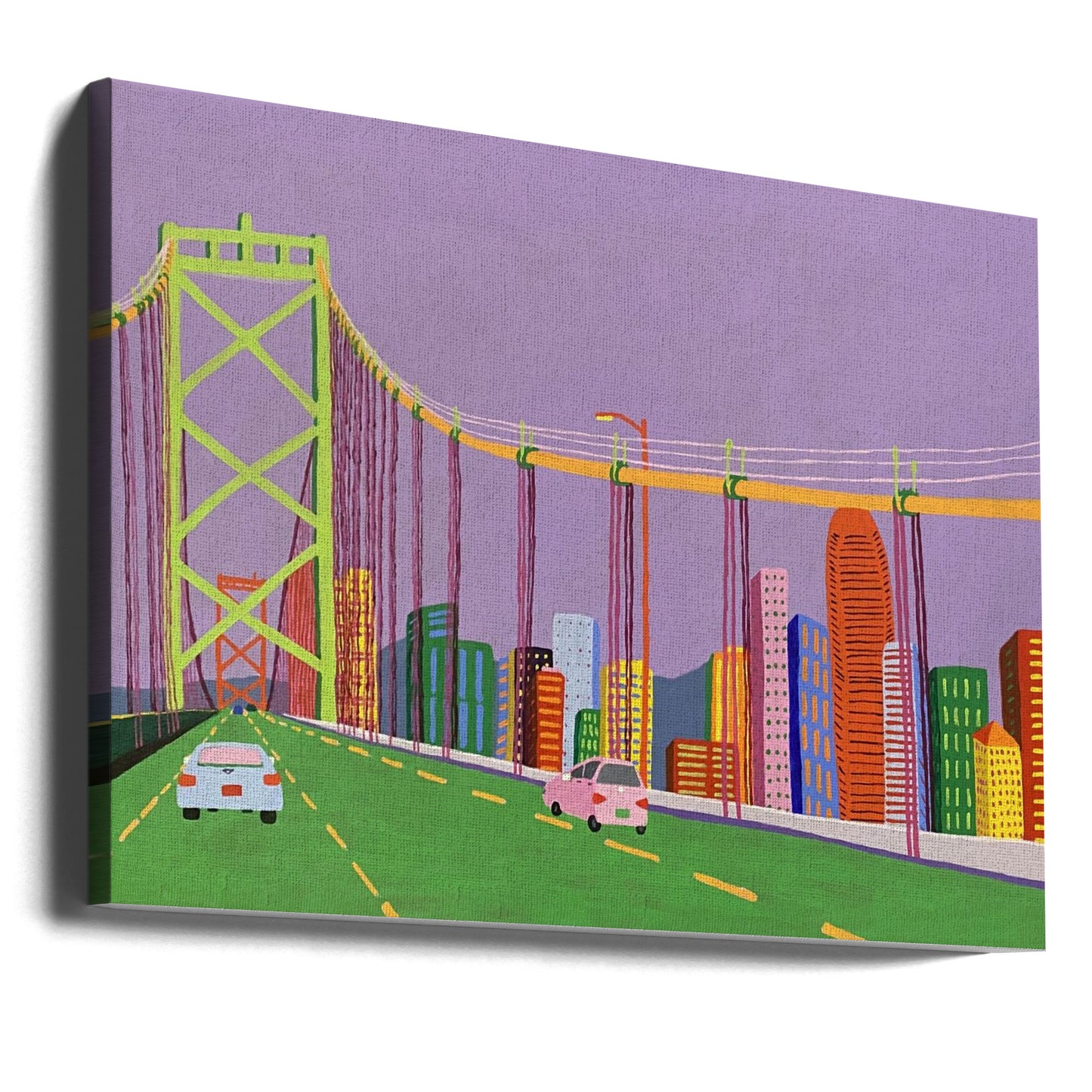 Pont de la baie d'Oakland | Tableaux sur Toile