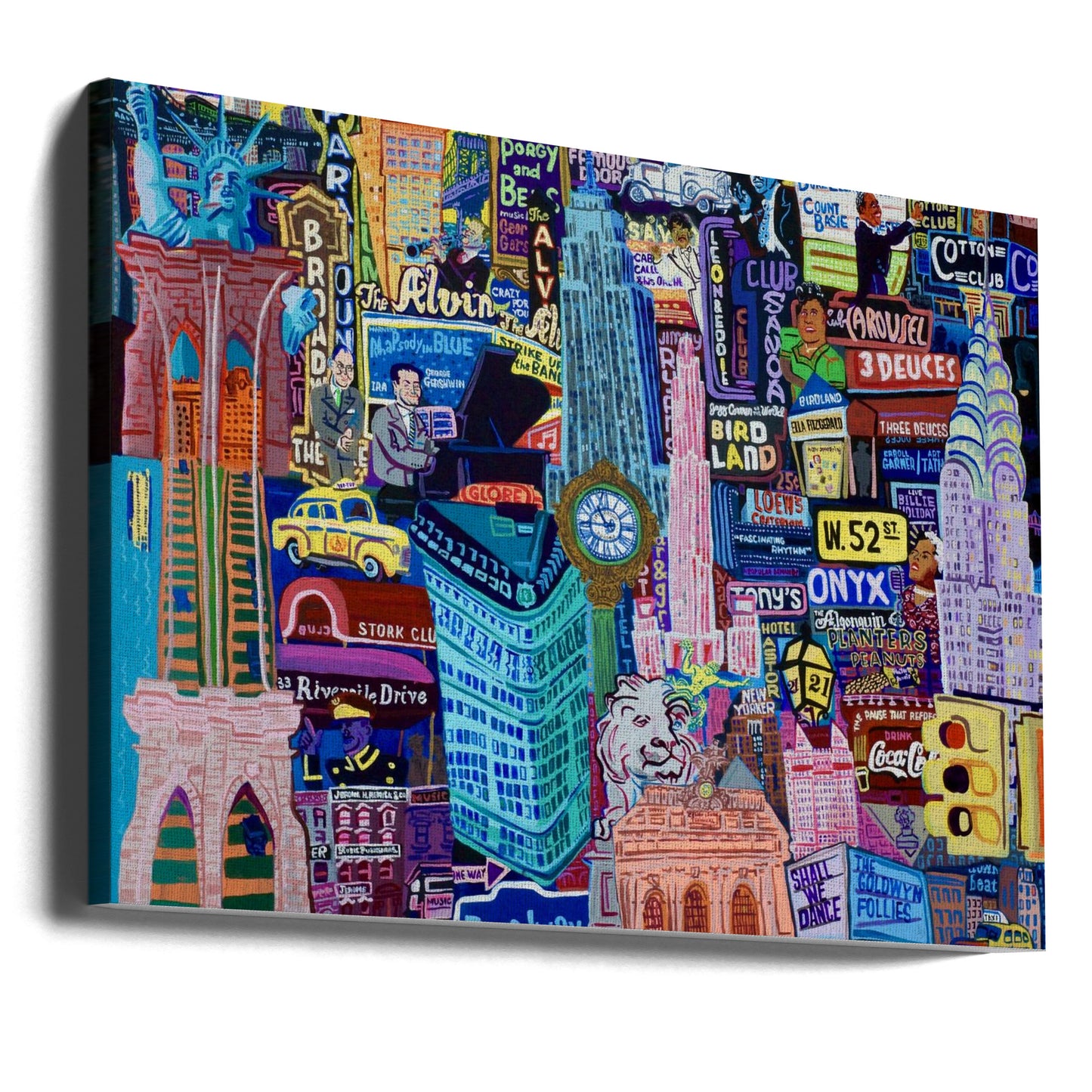 Gershwins New York | Leinwand-Bilder