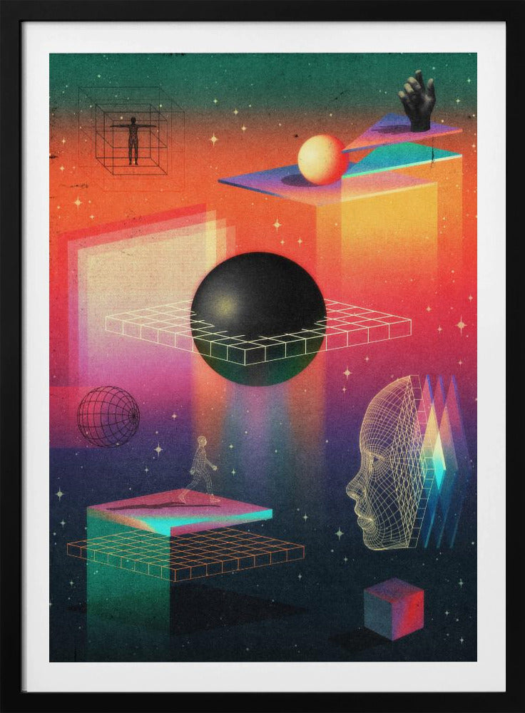 Mellan dimensioner | Poster