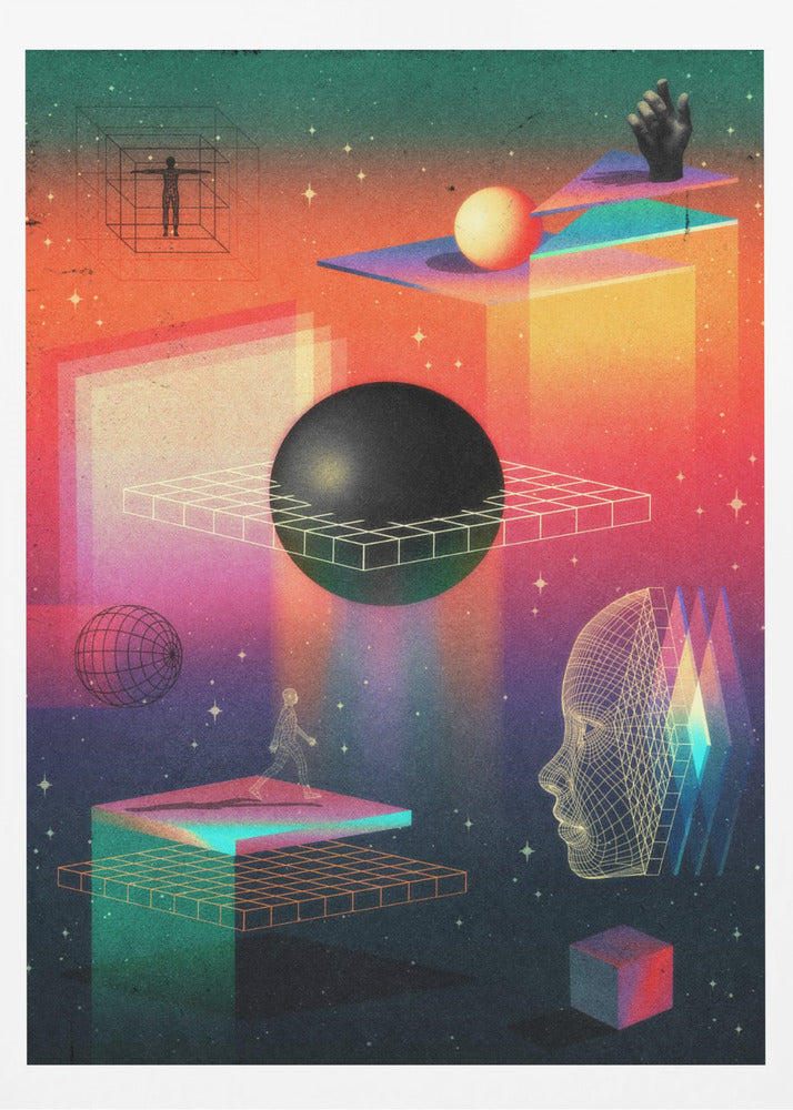 Mellan dimensioner | Poster