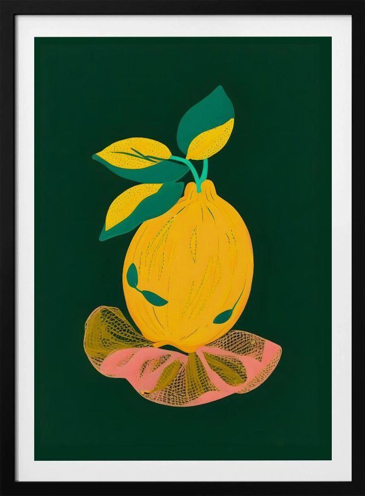 Citron är ur nätpåsen | Poster