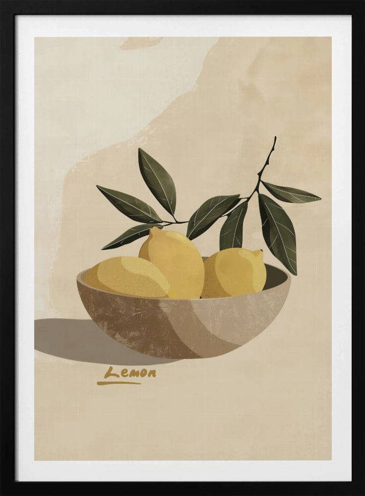 Zitronenharmonie | Poster