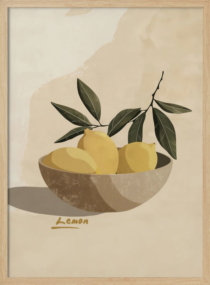 Zitronenharmonie | Poster