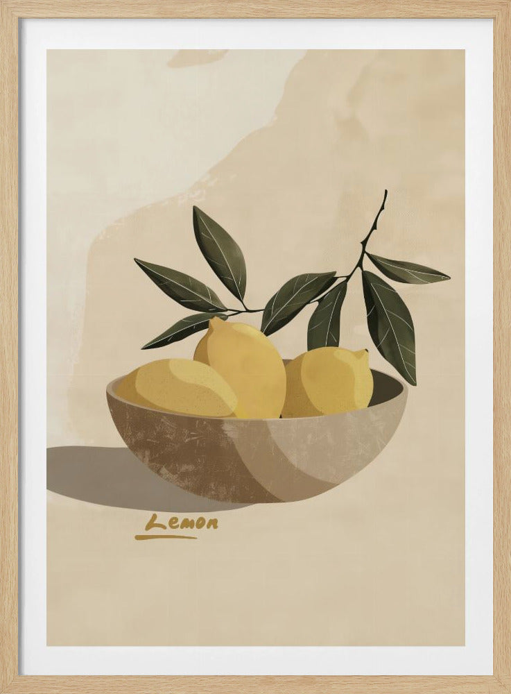 Zitronenharmonie | Poster
