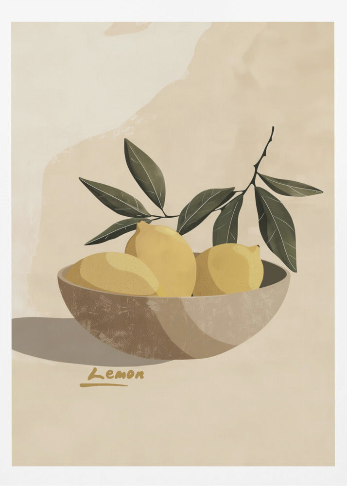 Zitronenharmonie | Poster