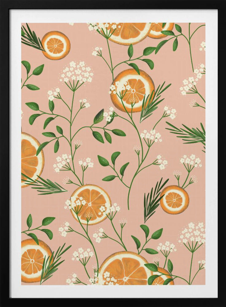 Fläderblommor och apelsiner | Poster