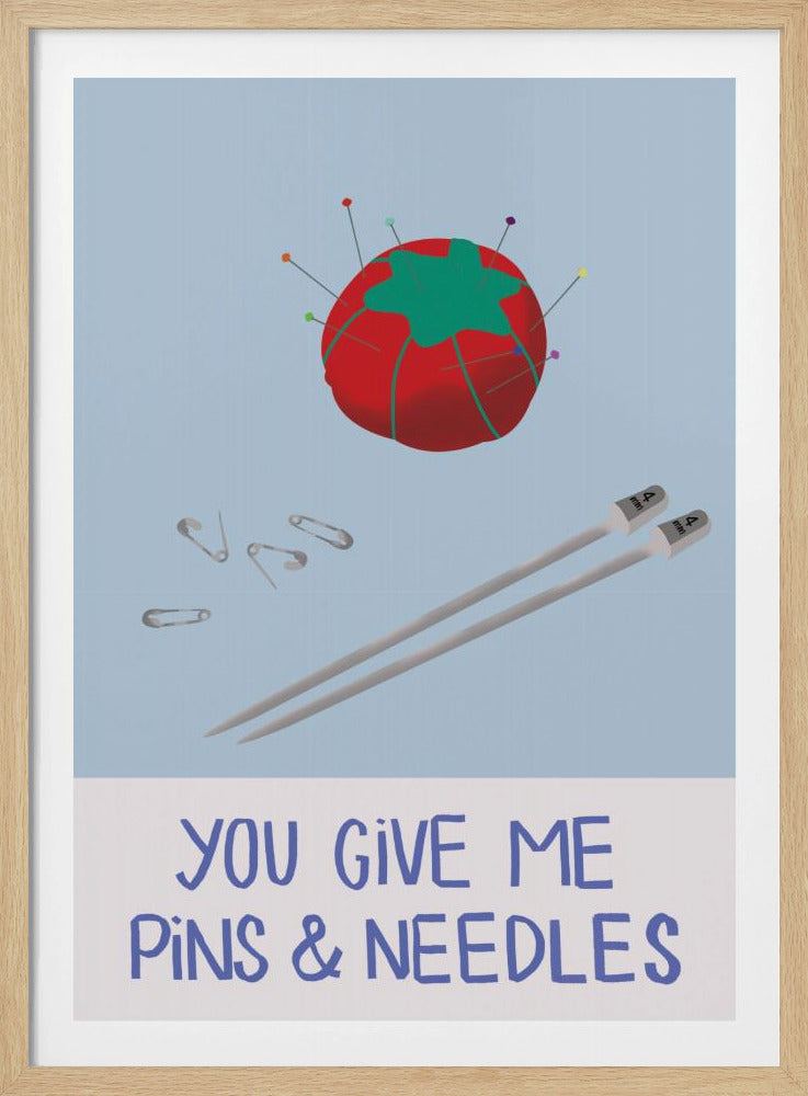 stickningar och domningar Poster