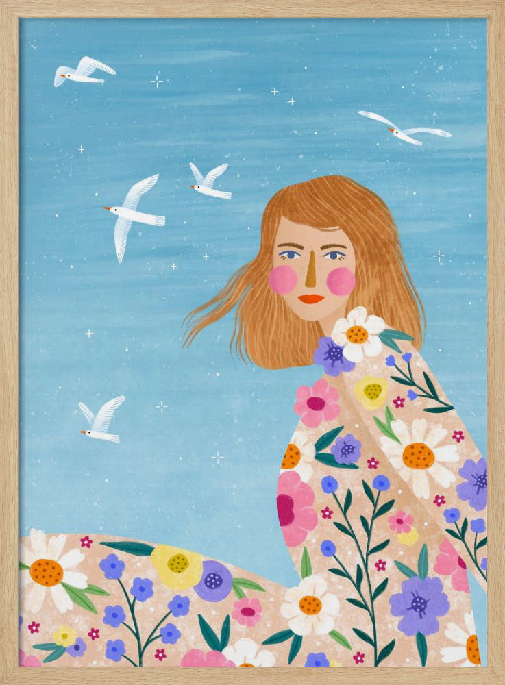 Blommig bris | Poster