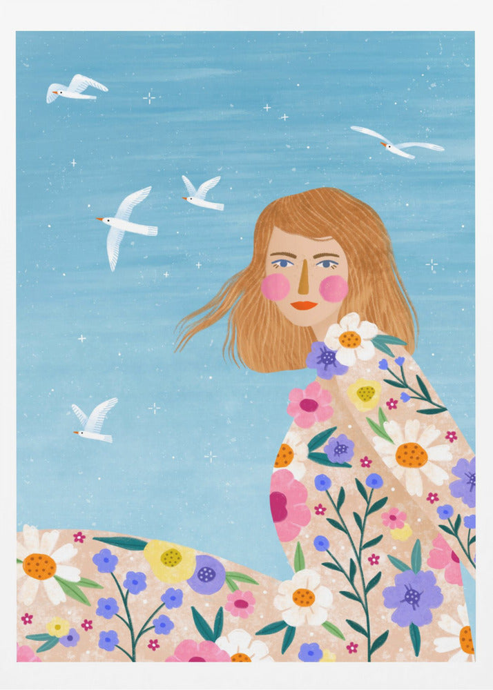 Blommig bris | Poster