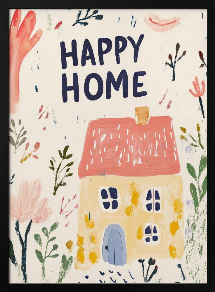 Happy home | Poster