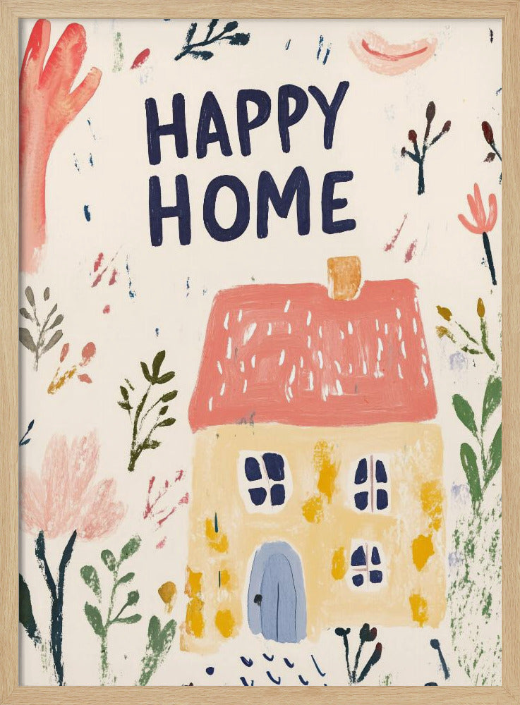 Happy home | Poster