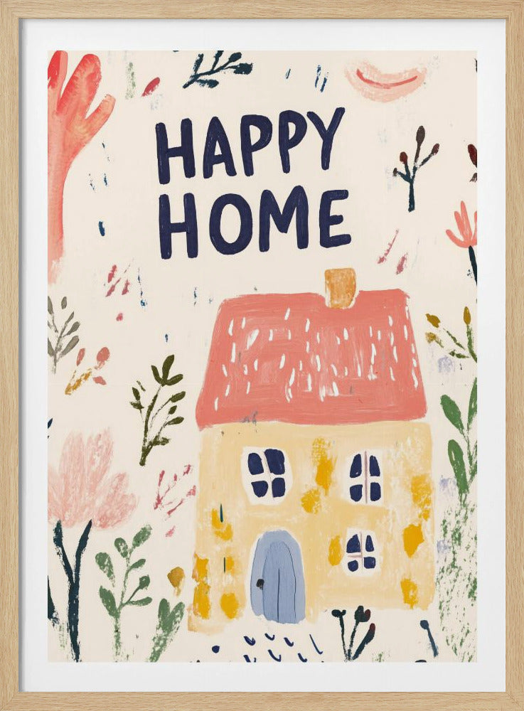 Happy home | Poster