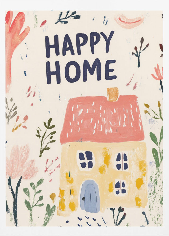Happy home | Poster