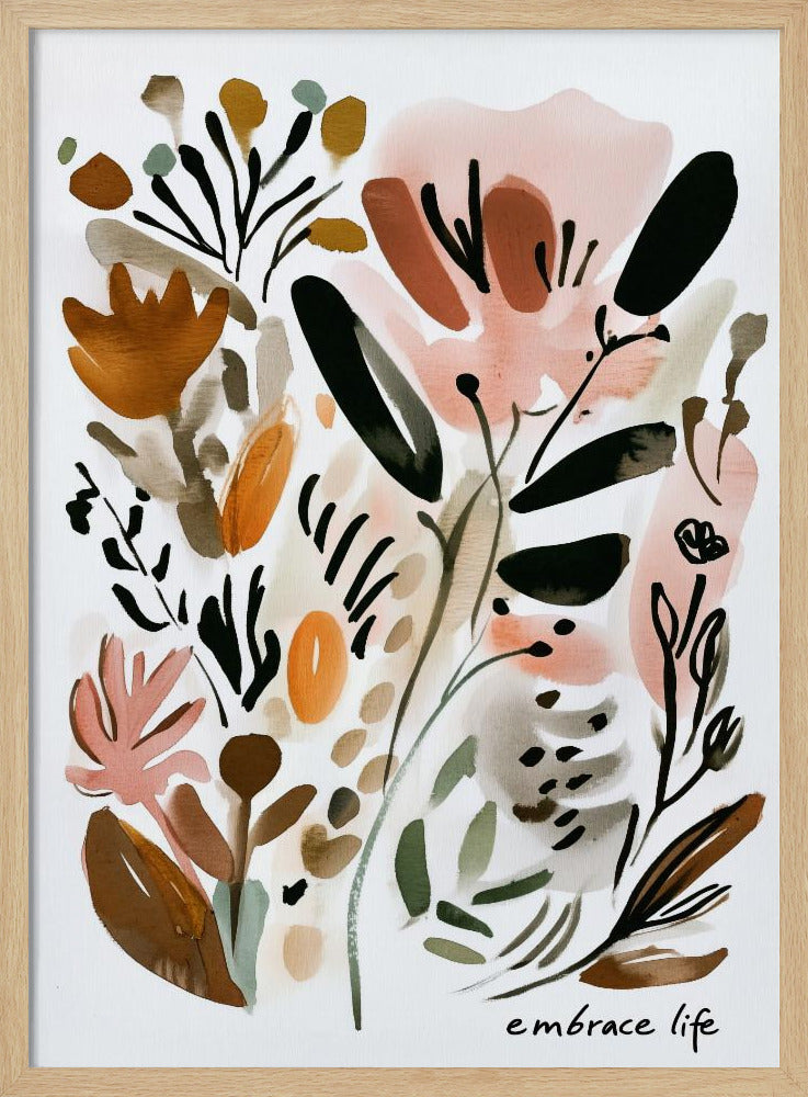 Omarm het leven | Posters - Kunstdrukken