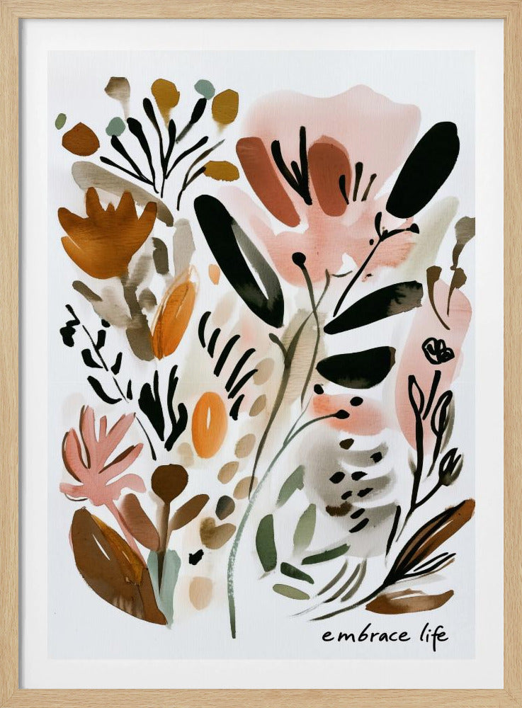 Omarm het leven | Posters - Kunstdrukken