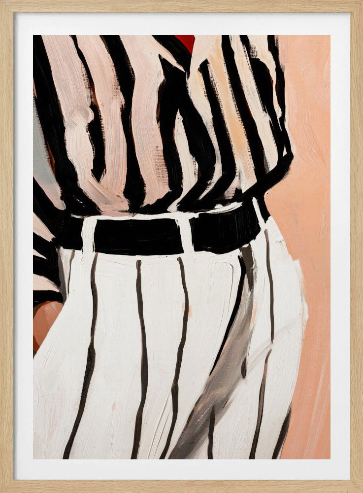 Stripe Elegance | Poster