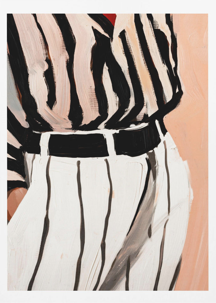Stripe Elegance | Poster
