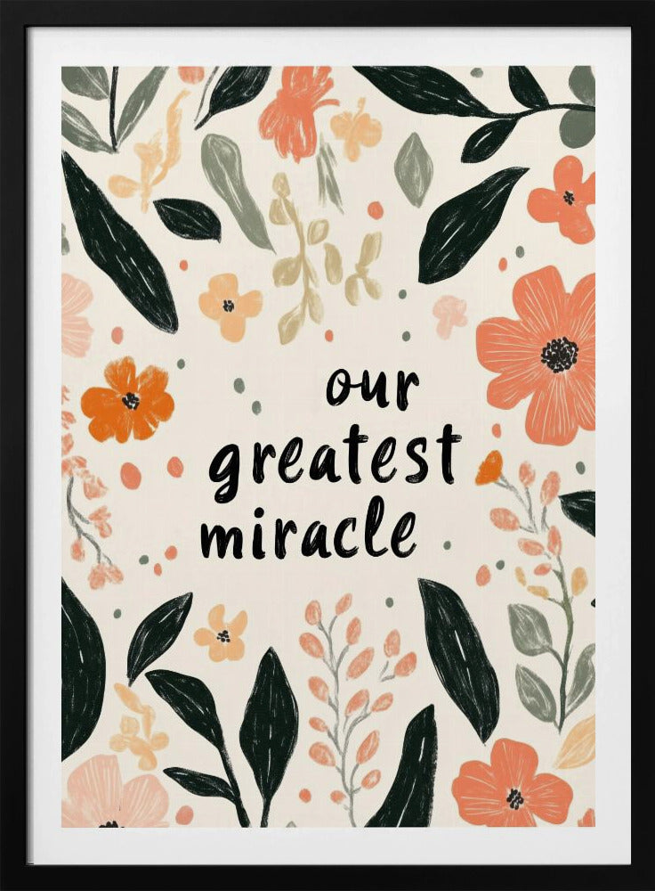 Our greatest miracle no 02 | Poster