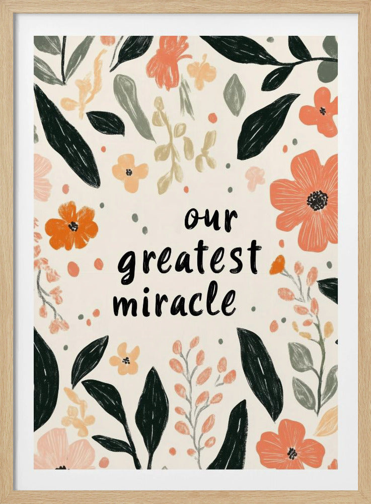 Our greatest miracle no 02 | Poster