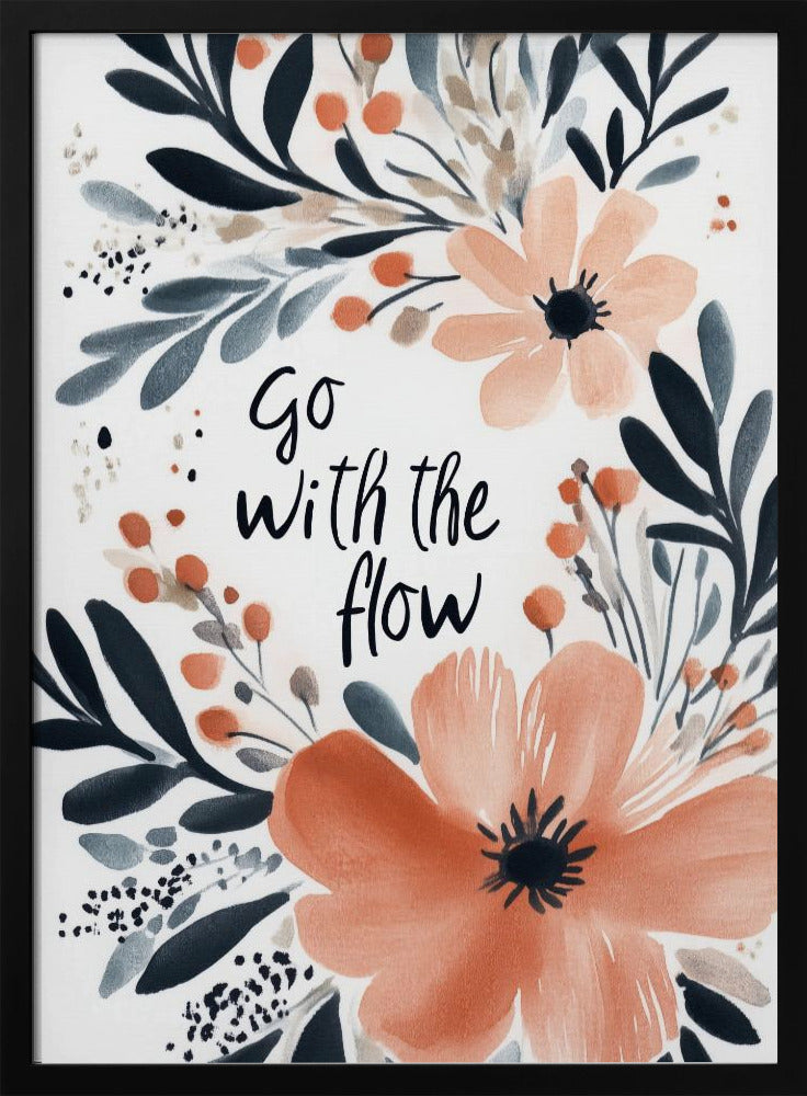 Go with the flow no 02 | Poster