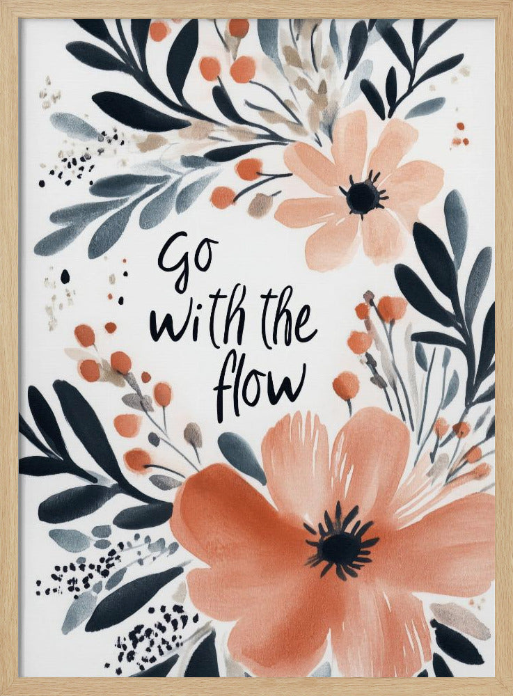 Go with the flow no 02 | Poster