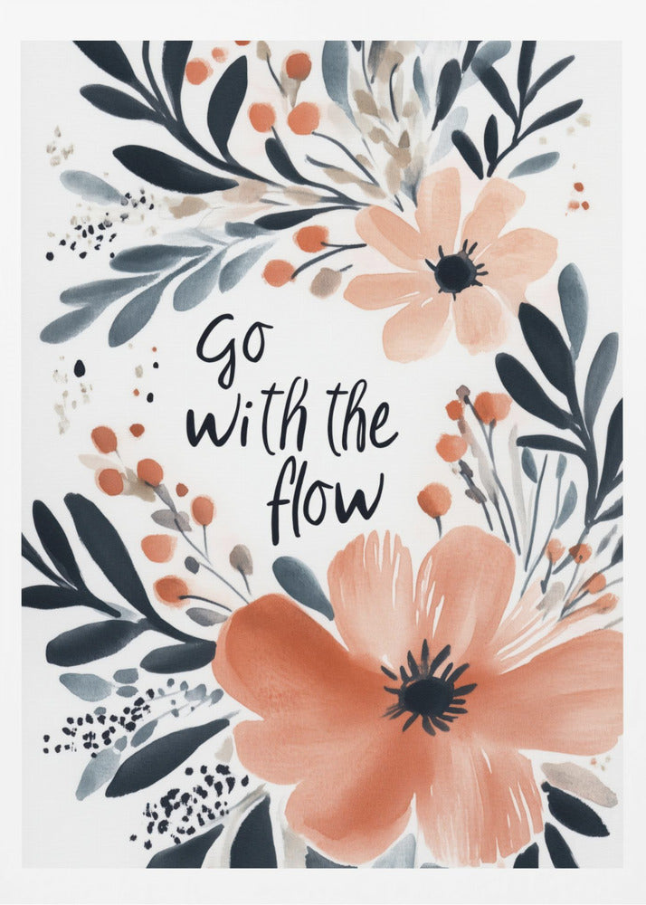 Go with the flow no 02 | Poster