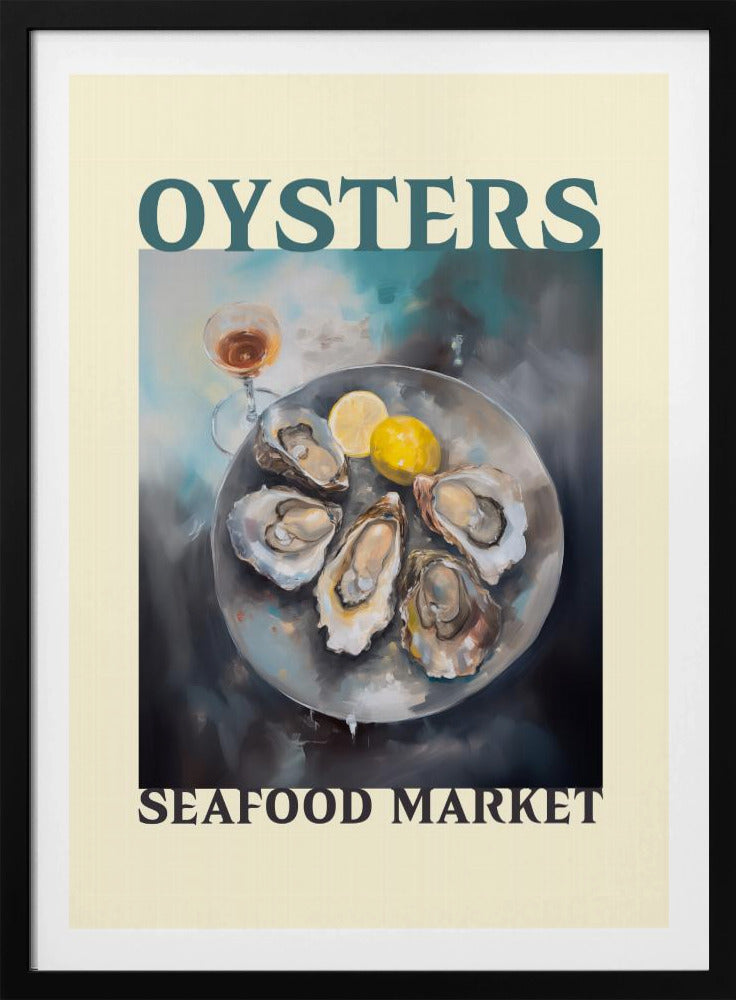 Austern-Meeresfrüchtemarkt | Poster