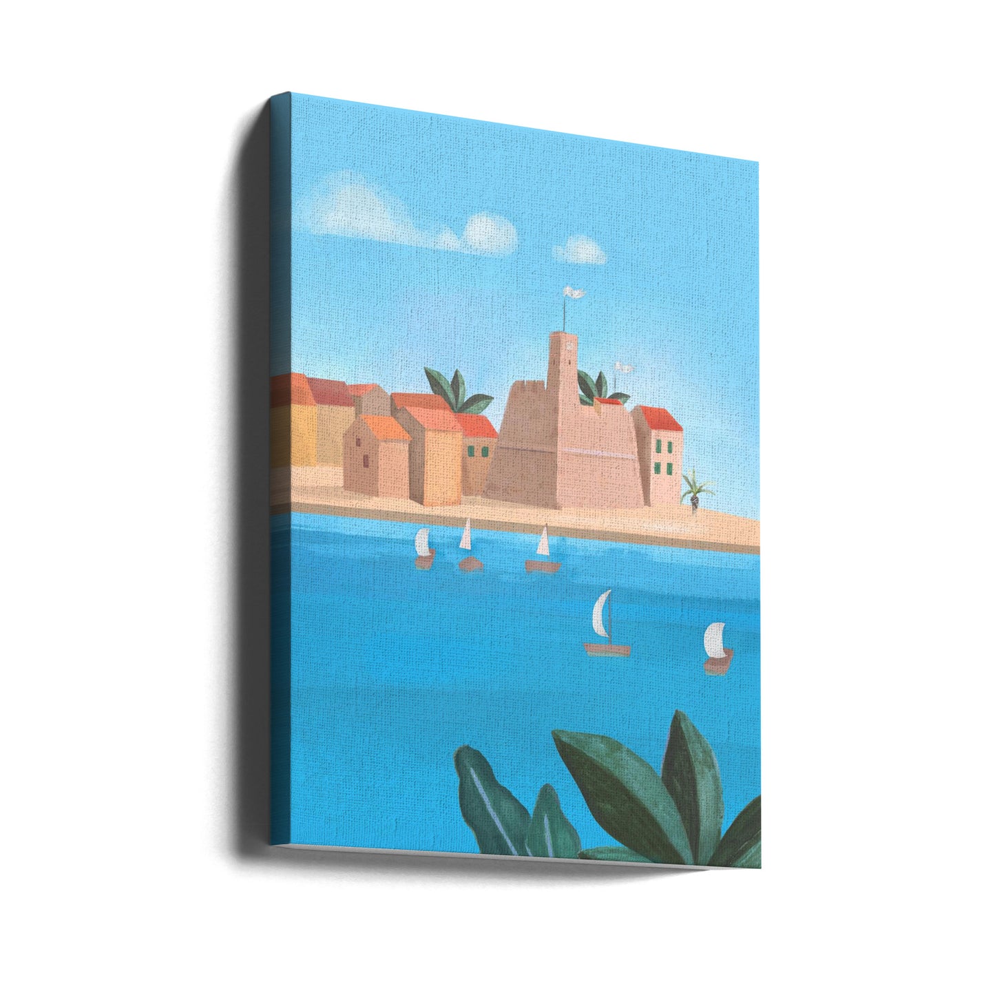 Insel Vis | Leinwand-Bilder