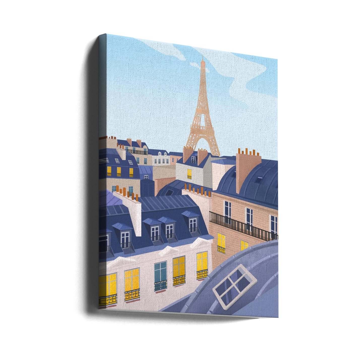Paris' hustak | Lerretsbilder