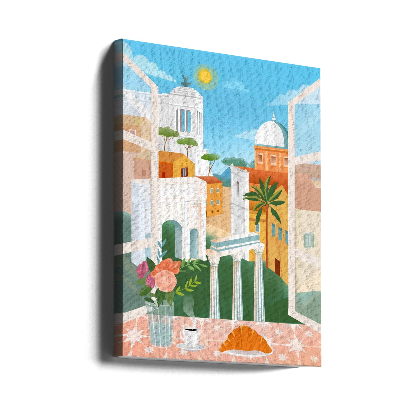 Emily i Rom | Canvas