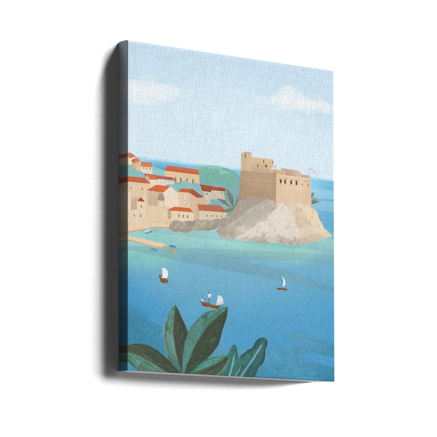 Dubrovnik-fæstningen | Lærredsbilleder