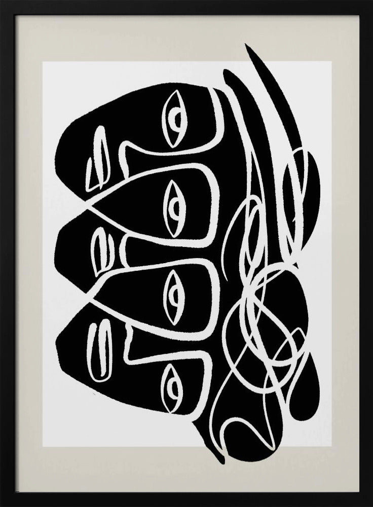 Abstract Faces | Poster
