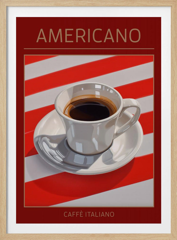 Americano Kaffe | Poster