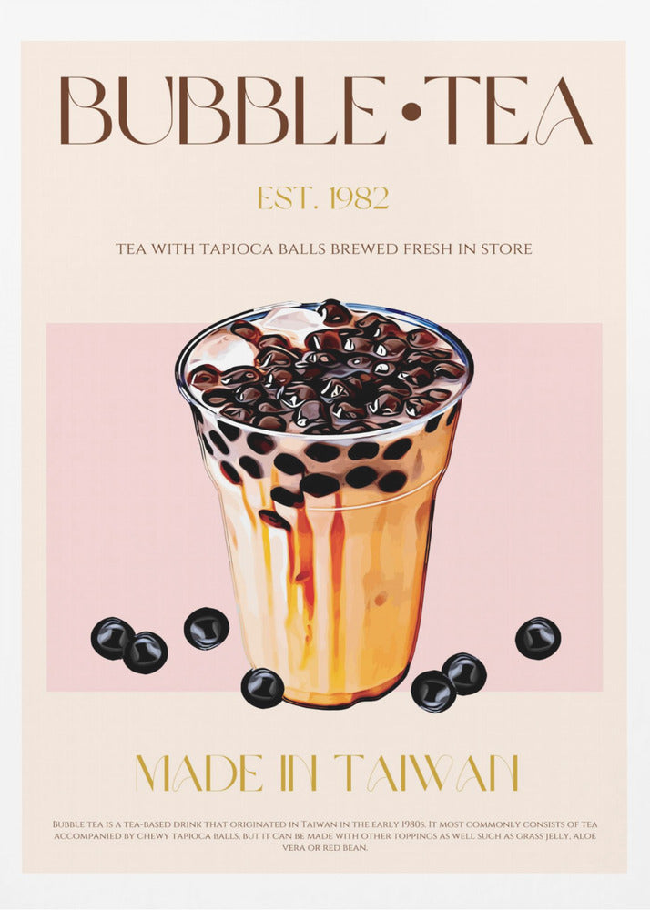 Taiwanese Bubble Tea | Poster