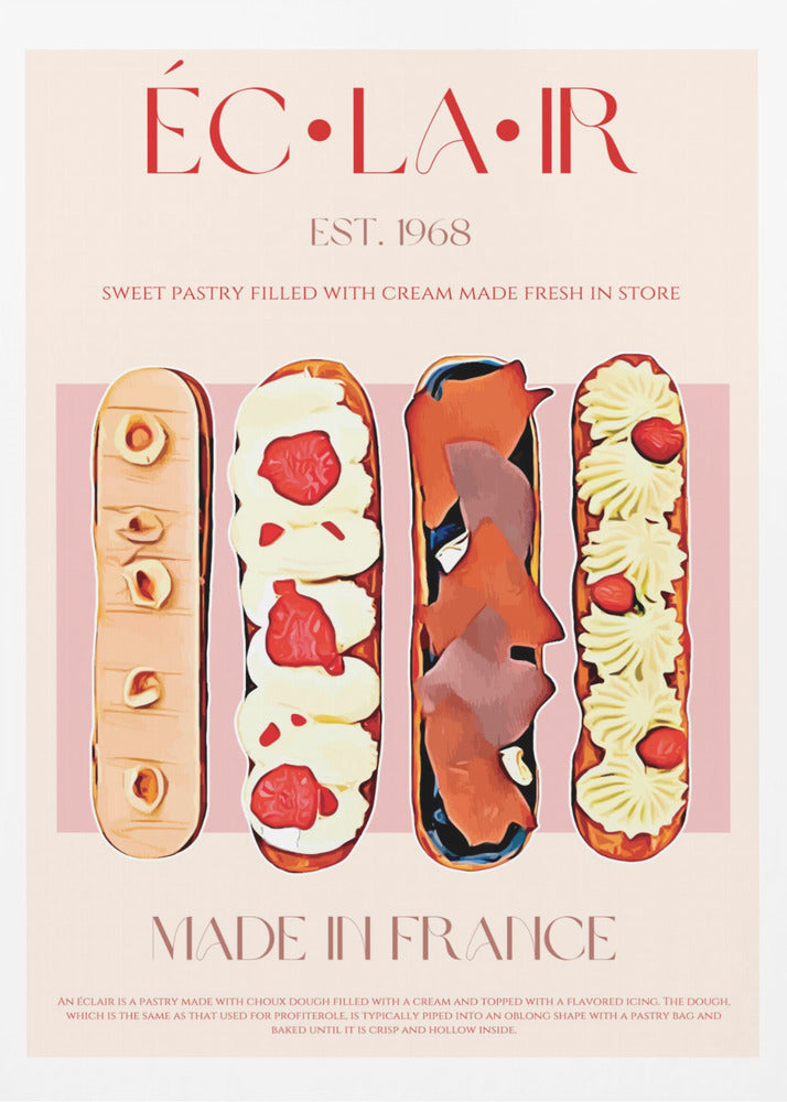 French Pastry Delight | Poster