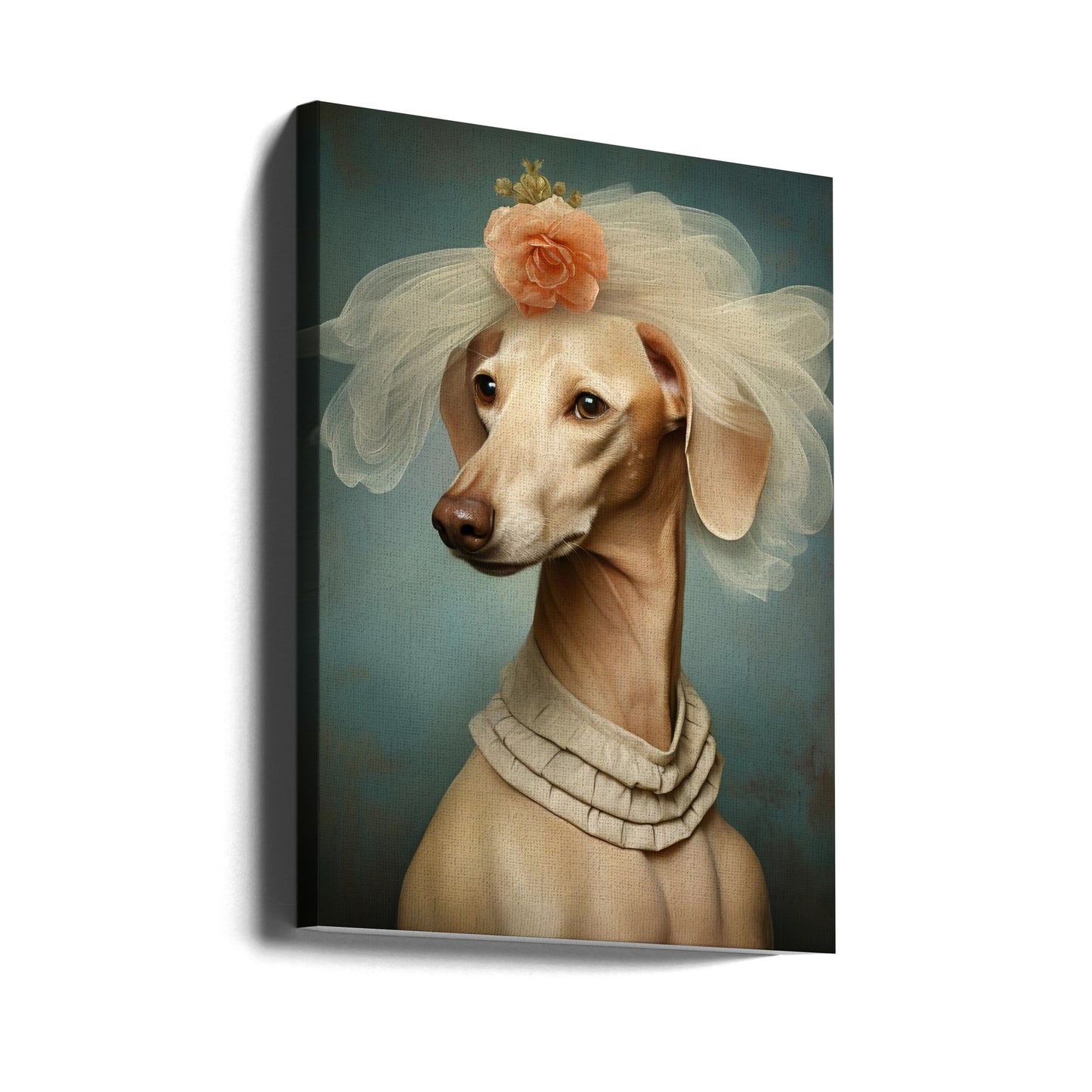 Människohund 0001 2024 december Poster Hundkvinna 5.jpg | Canvas