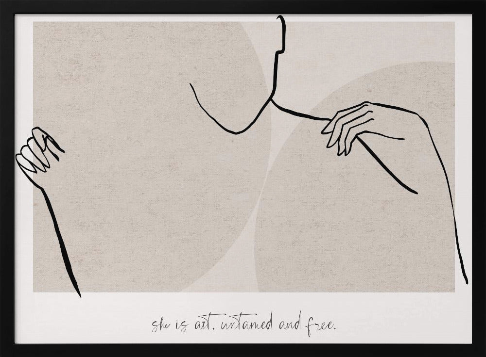 Elegant Silhouette | Poster