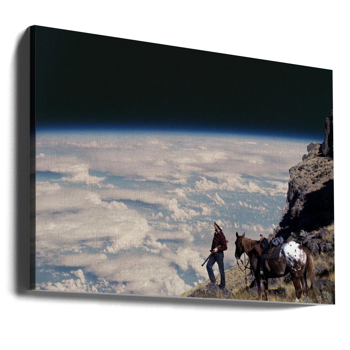 L'homme de la dernière frontière | Tableaux sur Toile