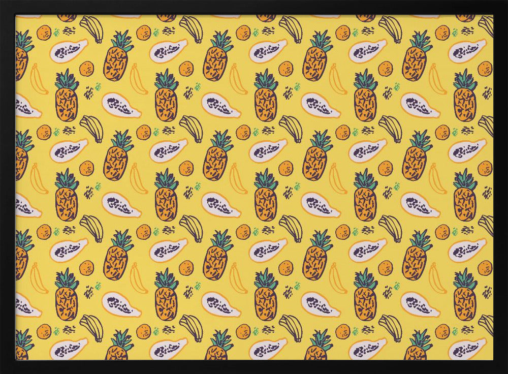 Tropical Fruit Fiesta | Poster