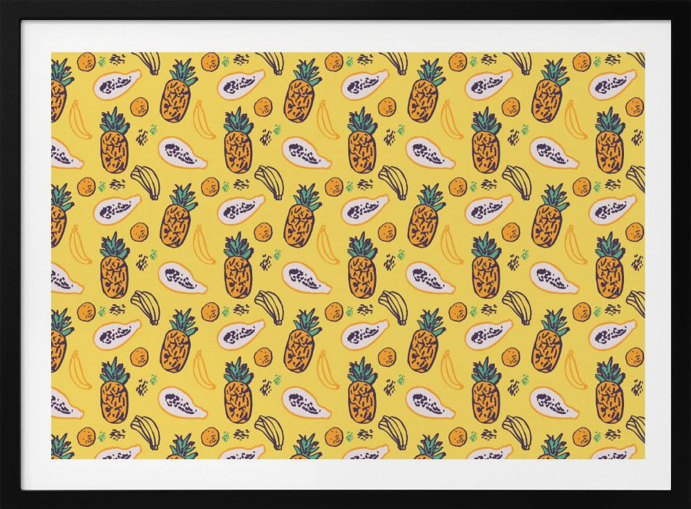 Tropical Fruit Fiesta | Poster