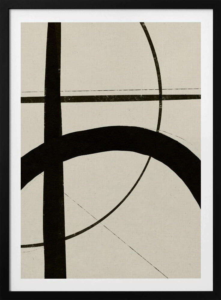 Curved Lines Dance | Poster